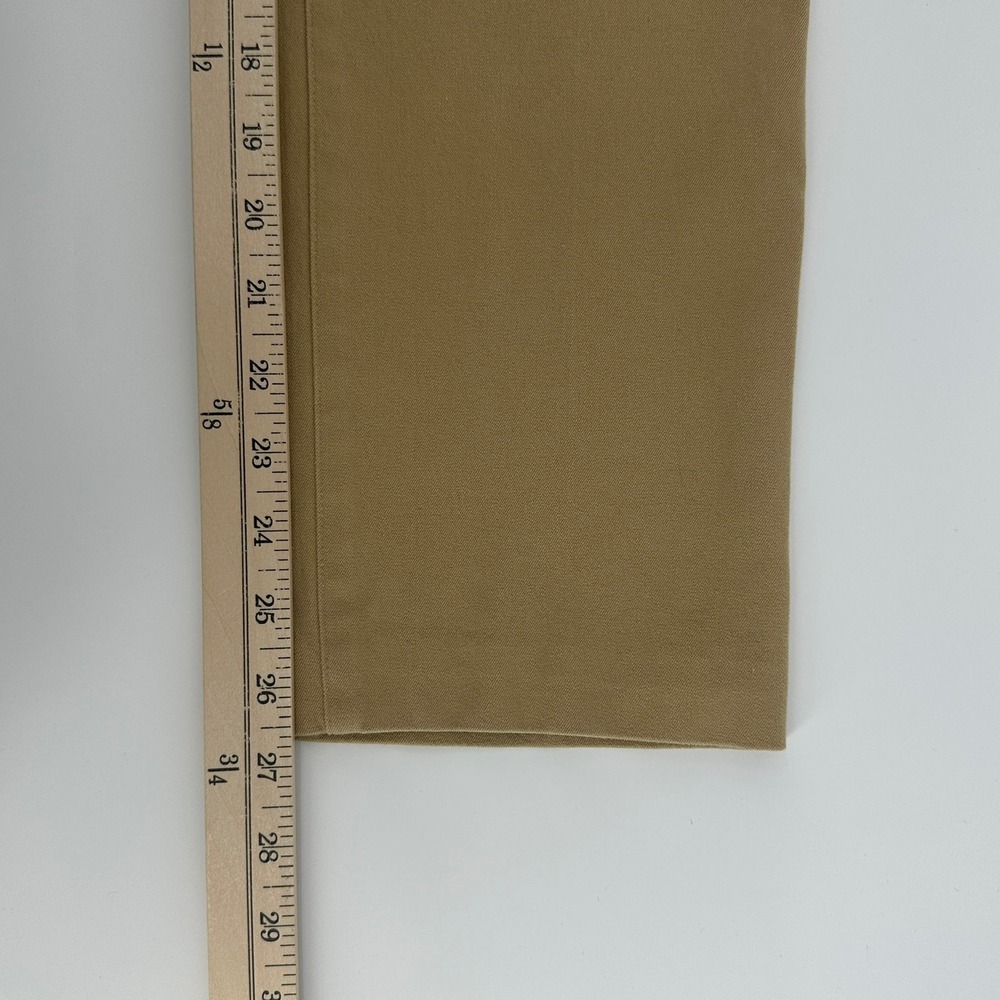Lauren Ralph Lauren Women's Tan Straight Leg Chinos Pants Size‎ 10 - Picture 8 of 12